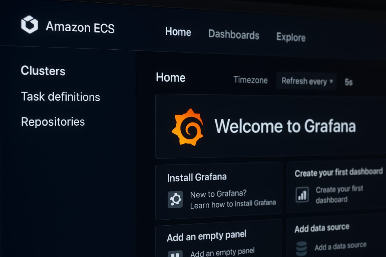 Grafana on Amazon ECS